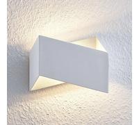 Arcchio Assona applique, bianco-argento Arcchio