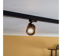 Arcchio Faretto a binario Brinja, nero, Ø 7 cm, trifase 9928133