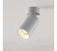 Arcchio Faretto Brinja, bianco, rotondo, altezza 13 cm, Ø 6 cm Arcchio