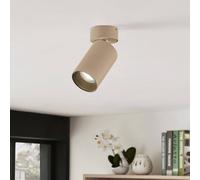 Arcchio Faretto Brinja, marrone, rotondo, altezza 13 cm, Ø 6 cm 10021521