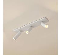 Arcchio Faretto da soffitto Brinja Slim, bianco, a 3 luci, GU10 MR11 Arcchio