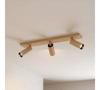 Arcchio Faretto da soffitto Brinja Slim, caffè, a 3 luci, GU10 MR11 Arcchio