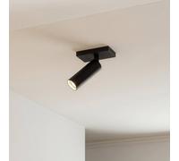 Arcchio Faretto da soffitto Brinja Slim, nero, 1 lampadina GU10 MR11 Arcchio