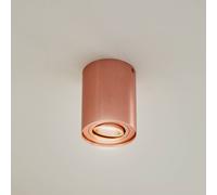 Arcchio faretto da soffitto Jolina, rotondo, rame, 13 cm, metallo Arcchio