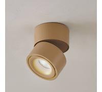 Arcchio Faretto da soffitto LED Rotari, marrone, 1 luce, 8,9W Arcchio