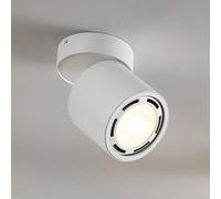 Arcchio Faretto da soffitto Mabel, Ø12cm, bianco, orientabile, GU10 Arcchio