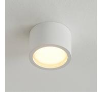 Arcchio faretto Nieva, GX53, bianco, rotondo, Ø 10cm, metallo Arcchio