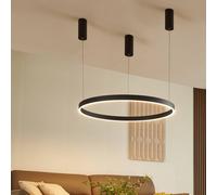 Arcchio Lampada LED a sospensione 70,4 W nero Arcchio