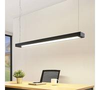 Arcchio Lampada LED a sospensione Cuna, nero, 122 cm, metallo Arcchio