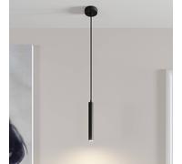 lampada a sospensione 'Franka' (Moderno) colore Nero, in Alluminio ad es. Soggiorno & Sala da pranzo (1 luce, lampadina inclusa) di Arcchio | Lampada a sospensione, lampada, lampadine per plafoniera