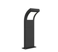 Arcchio Lampada LED da esterni (Moderno) colore Nero, in Alluminio lampadina inclusa lampioncino paletto luminoso lampada viale lampione