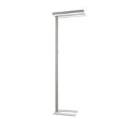Arcchio Lampade da terra per ufficio dimmerabile con sensore di movimento (Moderno) colore Grigio, in Alluminio ad es. Studio & Ufficio lampadina inclusa Lampada lampada