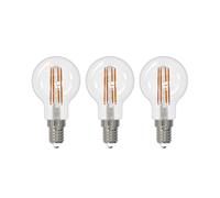 Arcchio Lampadina LED a filamenti E14 G45, set di 3, 2700 K Arcchio