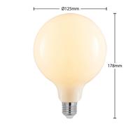 Arcchio Lampadina LED E27 8W 2.700K G125 Globe, dimmerabile, opalina Arcchio