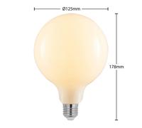 Arcchio Lampadina LED E27 8W 2.700K G125 Globe, dimmerabile, opalina Arcchio
