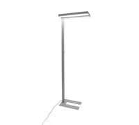 Arcchio Piantana LED Logan Neo, argento, 8.000 lm, dimmerabile Arcchio