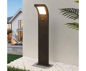Arcchio lampione a LED Advik, 100 cm, antracite, sensore, IP54 Arcchio