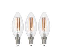 Arcchio LED a filamento E14 a candela, set di 3, 3000 K Arcchio