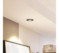 Arcchio LED downlight Zarik, nero, 2.700K Arcchio