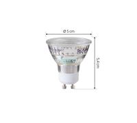 Arcchio LED GU10 2,5W 2700K 450lm vetro set di 3 lampadine Arcchio