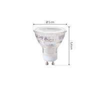 Arcchio LED GU10 2,5W 4000K 450lm vetro set di 3 lampadine Arcchio