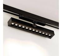 Arcchio Millay Faretto a binario LED nero 3000K Arcchio