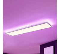 Arcchio Pannello LED Brenda, 120 x 30 cm, CCT, telecomando Arcchio