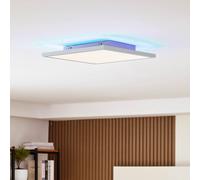 Arcchio Pannello LED Brenda, 40 x 40 cm, CCT, telecomando Arcchio