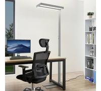 Arcchio Piantana LED Logan Pro, argento, sensore, dimmerabile Arcchio