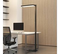 Arcchio Piantana LED Timon, 54W, nero, altezza 195 cm Arcchio