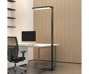 Arcchio Piantana LED Timon, 54W, nero, altezza 195 cm Arcchio