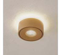 Arcchio Plafoniera LED Rotari, marrone, up and down Arcchio