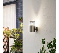 Arcchio Rudolfine applique da esterno, acciaio inox V4A Arcchio