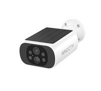 ARCCTV - Telecamera solare di sicurezza wireless per esterni, 4 MP con batteria e pannello solare integrato, sensore di movimento PIR, WiFi dual-band 2.4G/5G