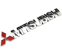 ARCEEN Emblem Adesivo per Mitsubishi, Decalcomanie Auto, Adesivi per Auto Logo Badge Decal Emblema Adesivo, Accessori per la Decorazione Distintivo dell'auto
