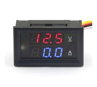 ARCELI 100174 Multimetro digitale Dual LED Display Voltmetro DC 4.5V a 30V Amperometro 0 a 50A Voltage Current Meter Volt Amp Panel Monitor per Auto Car Motor