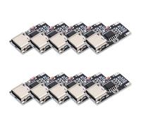 ARCELI 10pcs PD/QC/AFC Quick Charge Decoy-Trigger Modul, Quick Charge Trigger Query Detector, Supporto 9V 12V 15V 20V Uscita a tensione fissa