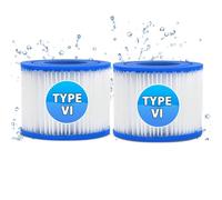 ARCELI 2 filtri per vasca idromassaggio, cartuccia filtro di ricambio per filtro Bestway taglia VI, per tutti i modelli Lay-Z-Sp, Paris, Miami, Vegas, Monaco, Palm Spring, Cancun, Helsinki