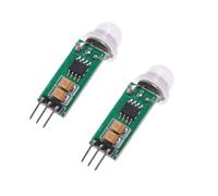 ARCELI 2 PCS Mini rivelatore di movimento umano a infrarossi PIR per Arduino