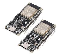 ARCELI 2Pcs ESP microcontrollore con pinheader, scheda di sviluppo WiFi 6, processore single core da 160MHz, modulo ESP, supporto allo sviluppo USB e UART