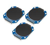 ARCELI 3Pz GC9A01 Display TFT rotondo da 1,28 pollici con risoluzione 240 x 240 e interfaccia SPI per Arduino, modulo di visualizzazione LCD da 3,3 V DC per dispositivi di visualizzazione