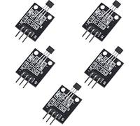 ARCELI 5Pcs Hall Effect KY-003 Modulo sensore magnetico DC 5V per Arduino PIC AVR Smart Cars