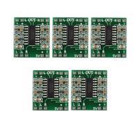 ARCELI 5pcs Super Mini PAM8403 Amplificatore di potenza digitale Scheda 2 * 3W 2,5-5 V Alimentazione USB