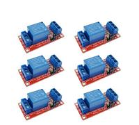 ARCELI 6Pcs 5V One 1 Channel Relay Scudo scheda del modulo con Optocoupler Supporto modulo di alimentazione Trigger di livello alto e basso per Arduino