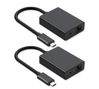 ARCELI Adattatore da micro USB a Ethernet per Chromecast e TV Stick Adattatore di rete portatile Adattatore da USB a RJ45 Ethernet 100 Mbps Adattatore LAN compatibile con Fire TV Stick Adattatore LAN