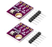 ARCELI BME280 - Modulo sensore barometrico digitale da 5 V, sensore di temperatura e umidità, modulo IIC I2C, pressione temperatura, umidità, scheda compatibile con Arduino Raspberry Pi(2 pezzi)