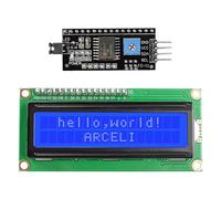 ARCELI IIC I2C TWI 1602 Display modulo LCD, modulo display seriale 16x2, compatibile con Raspberry Pi Pico
