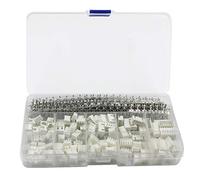 ARCELI Kit 460pcs JST 2,5mm XH 2/3/4/5/6 Pin Con Connettore Maschio e Femmina, Terminale 2.54mm