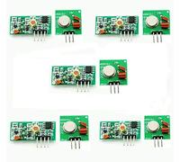 ARCELI Kit di Collegamento trasmettitore e Ricevitore RF 5pcs 433 MHz per Arduino
