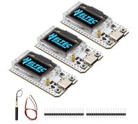 ARCELI LoRa ESP V3 scheda di sviluppo, Mesh tastic LoRa ESP modulo con display ESP OLED e antenna USB Dual Core IOT Board 240MHz Bluetooth WiFi 863 928MHz compatibile con Arduino/Mesh tastic (3 pezzi)